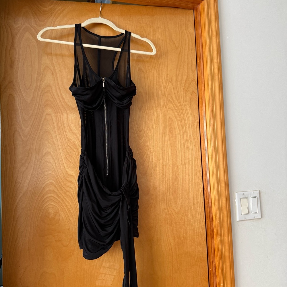 Tiger Mist Caterina Black Mini Dress